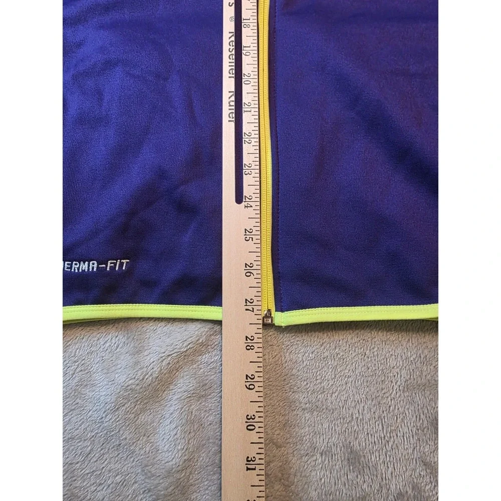 Nike Therma-FIT Mens Jacket Purple Multi Color Full Zip Hoodie